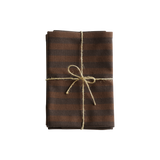 Brown Stripe Napkins (Set of 4)