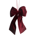Burgundy Bow