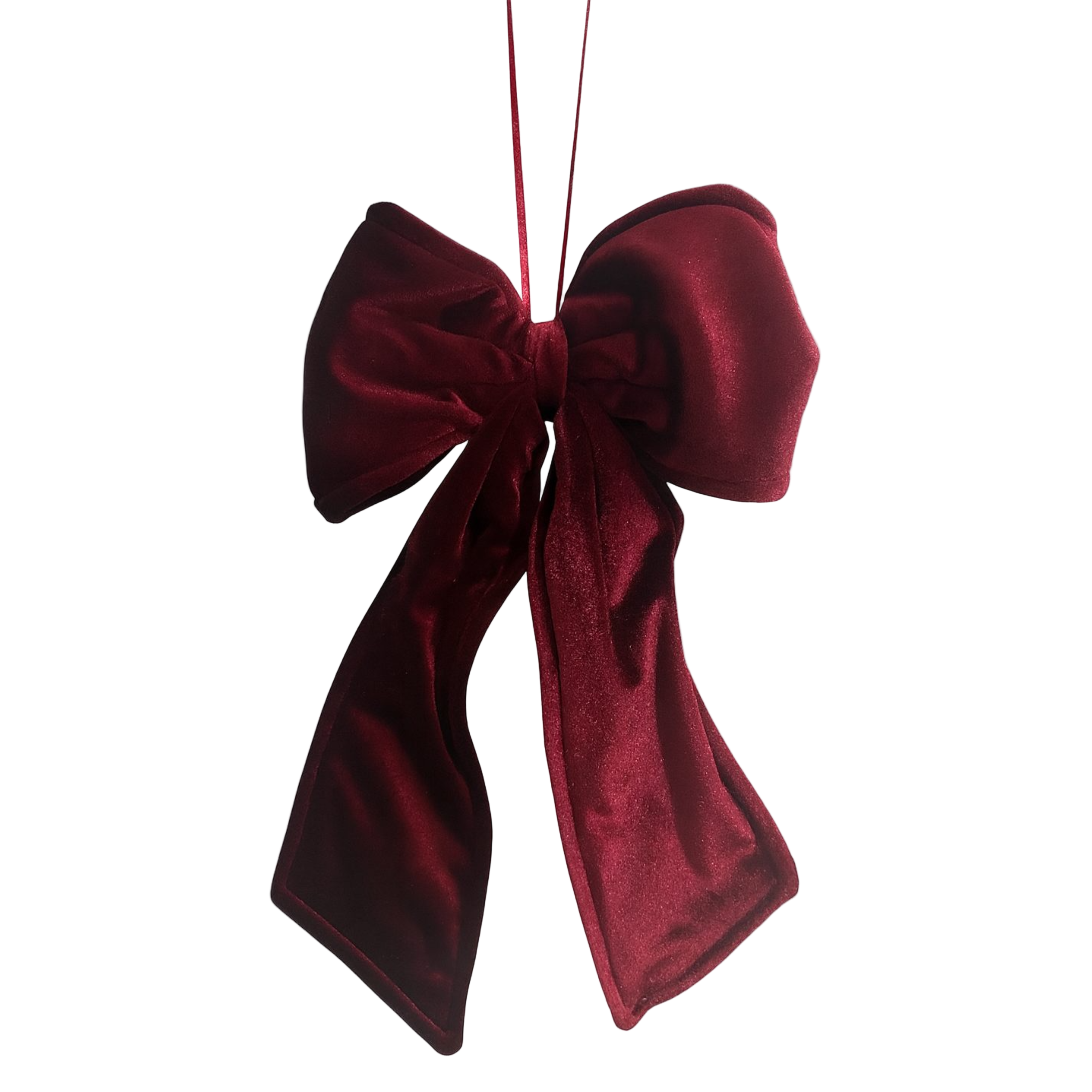 Burgundy Bow