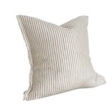 Camille Light Brown Stripe Cushion