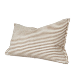 Camille Light Brown Stripe Cushion