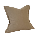Light Brown Linen Cushion 