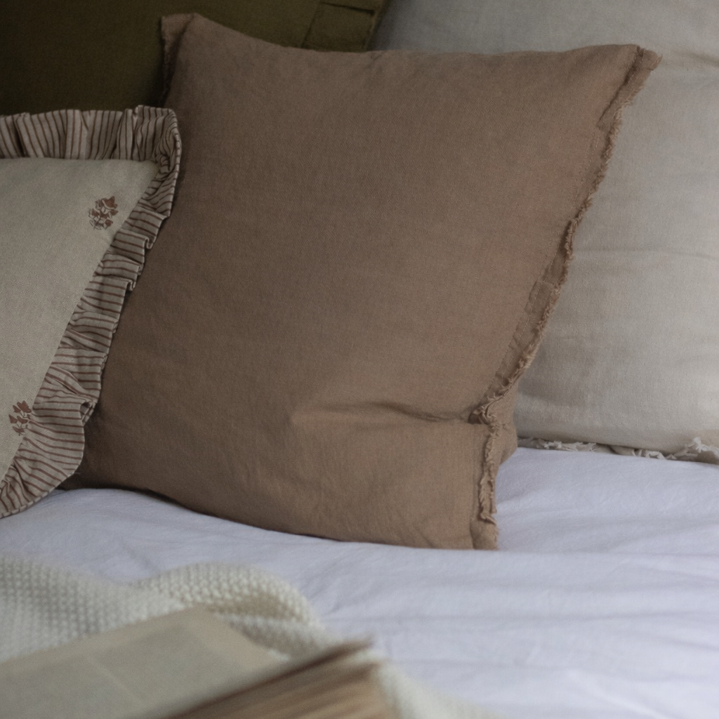 Camille Light Brown Cushion