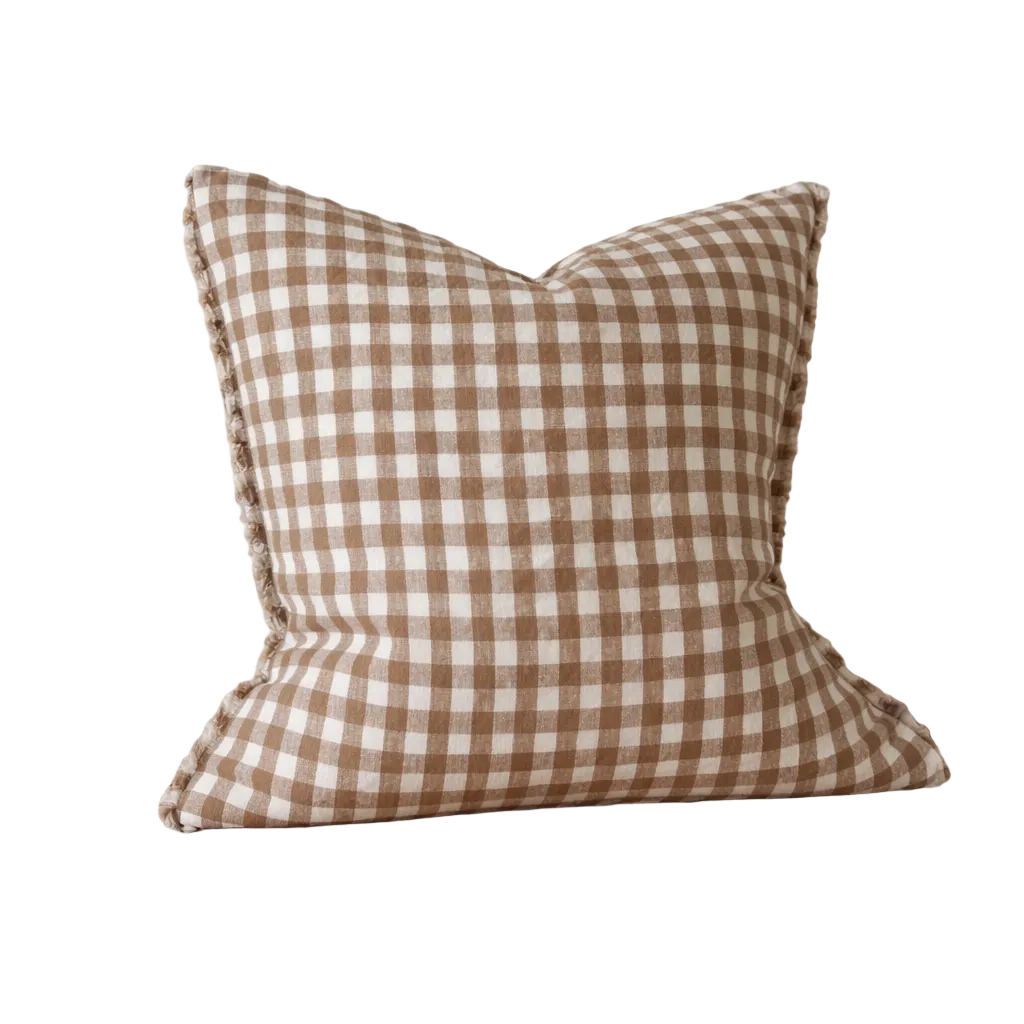 Camille Light Brown Cushion 45 x 45