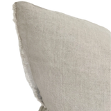 Camille Natural Beige Linen Cushion