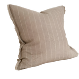 Camille Beige Stripe Cushion