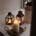Brass Candle Plate 