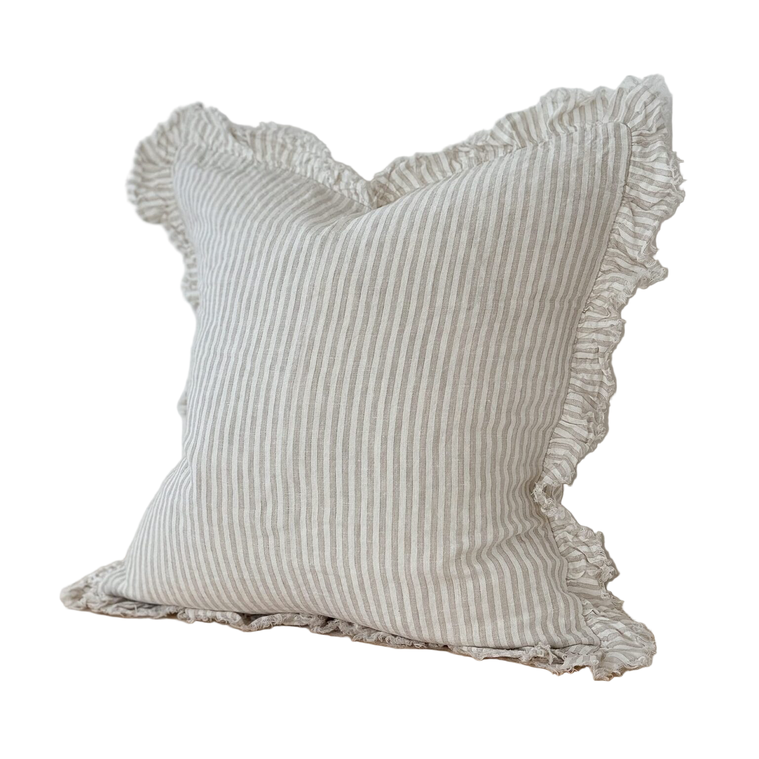 Beige Stripe Cushion