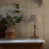 Celine Table Lamp with Natural Linen Shade