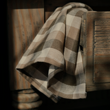 Harvest Check Napkins (Set of 4)