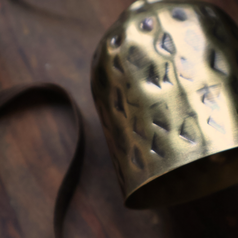 Antique Brass Christmas Bells