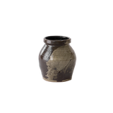 Coren Brown Glazed Pot