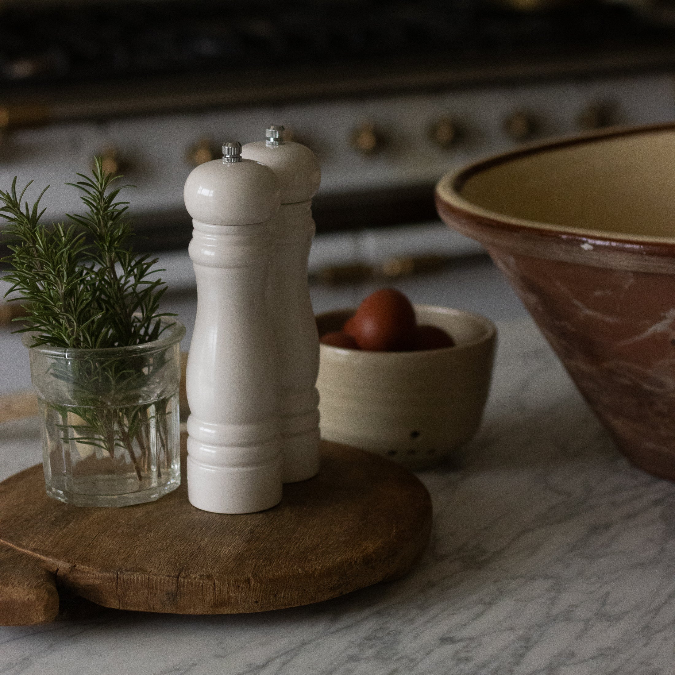 Cream Salt & Pepper Mill