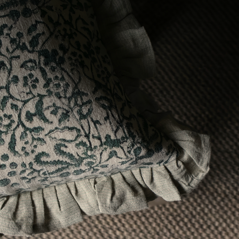 Olivia Sage Paisley Cushion