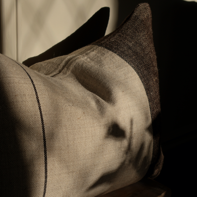 Elara Striped Cushion