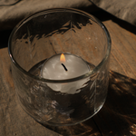 Elora Tall Glass Candleholder