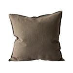 Elora Brown Linen Cushion