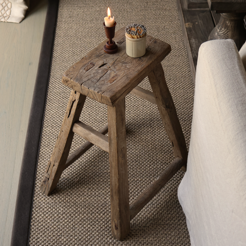 Elwood Rustic Stool