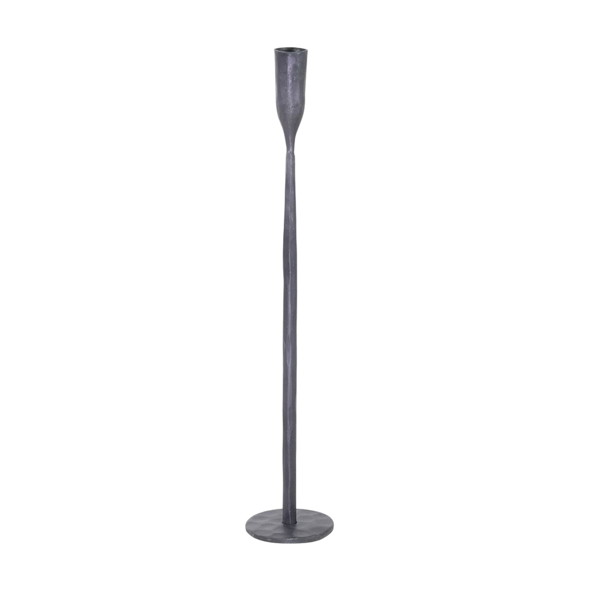 Isla Extra Large Black Taper Candleholder