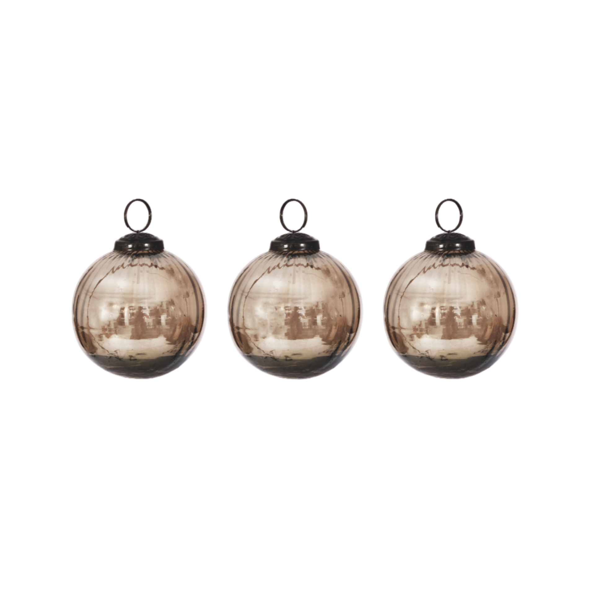 Festive Smoke Baubles (Set of 3)