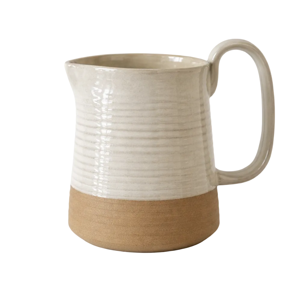 Fleur Milk White Jug