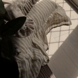 Florence Cream Antique Frill Cushion