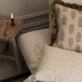 Florence Cream Antique Frill Cushion