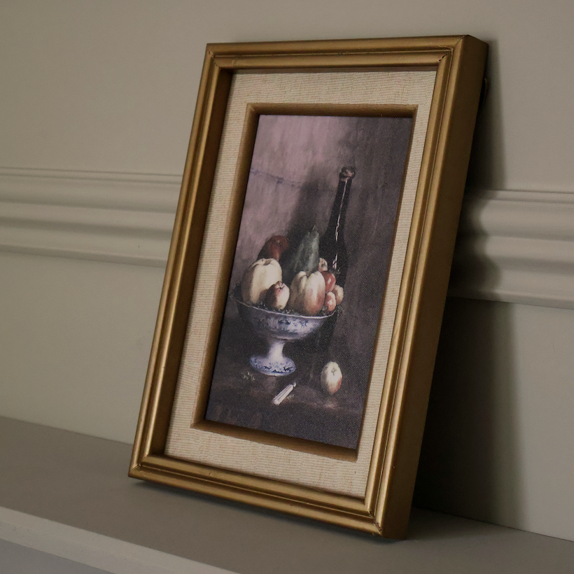 Fruit Bowl in Quiet Light Framed Print