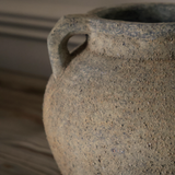 Halston Brown Rustic Vase
