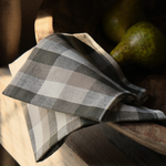 Harvest Check Napkins (Set of 4)