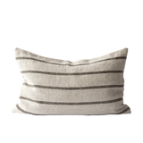 Hensley Taupe Striped Cushion