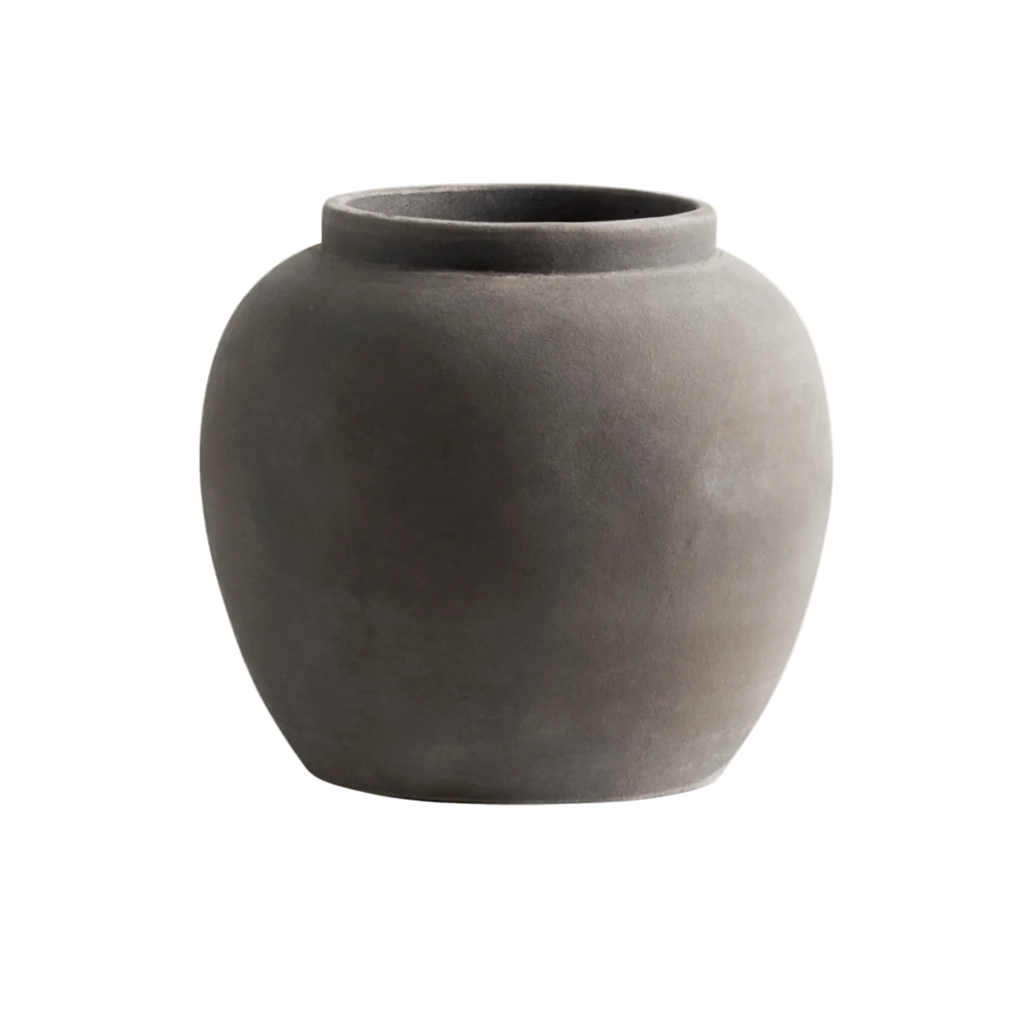Heritage Brown Clay Vase