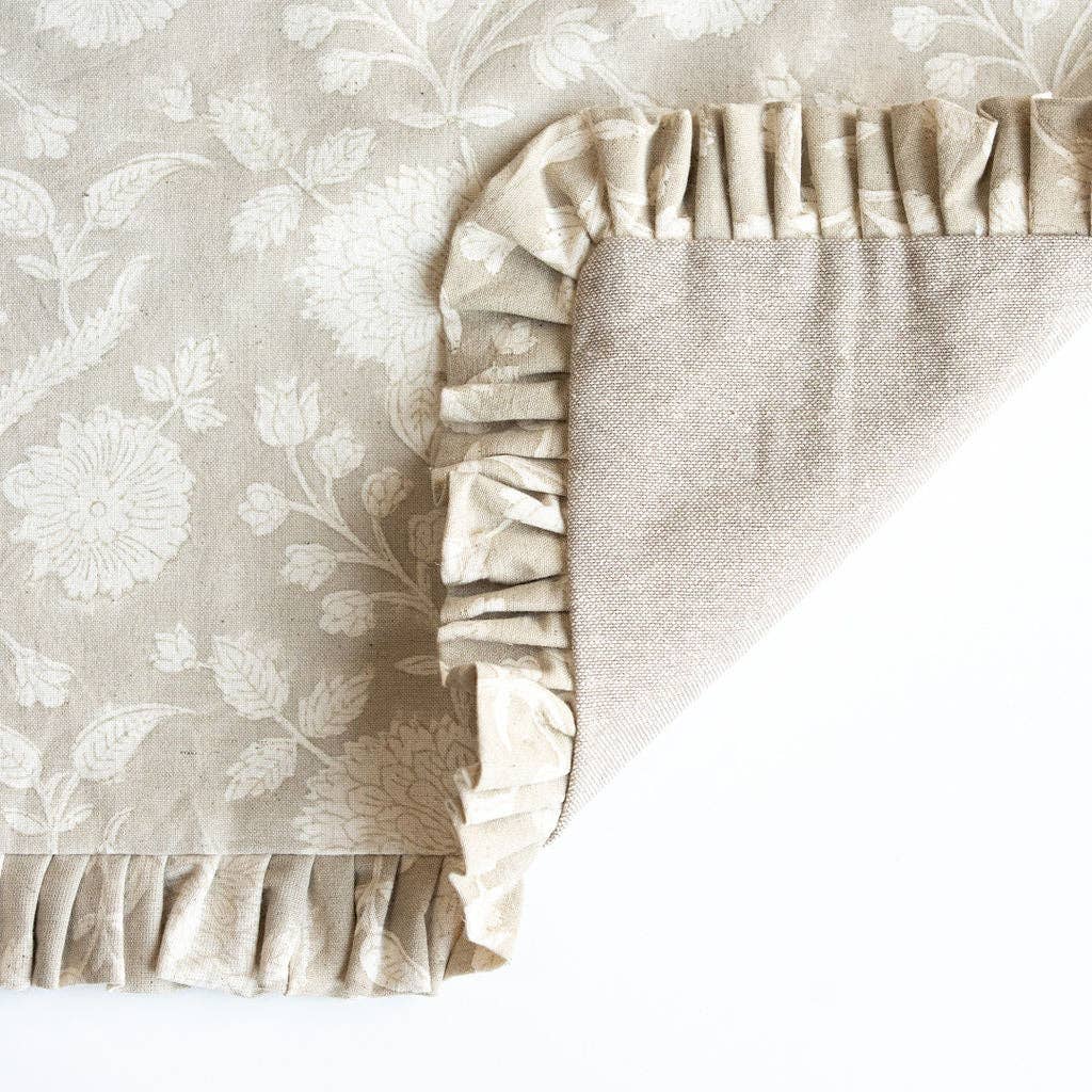 HyacinthFloral Bolster Cushion