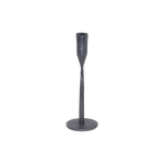 Isla Medium Black Taper Candleholder
