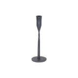 Isla Medium Black Taper Candleholder