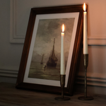 Isla Small Brass Taper CandleholderIsla Medium Brass Taper Candleholder