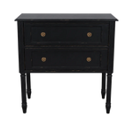Juliette Black 2 Drawer Chest