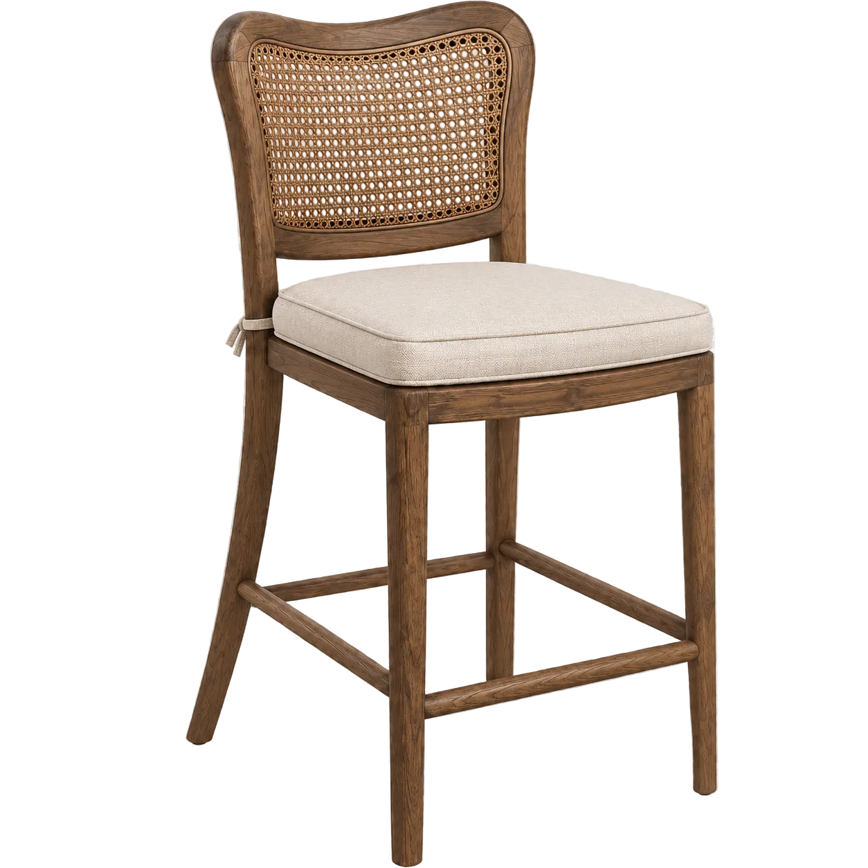 La Maison Dark Oak Counter Stool