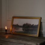 Lake in Quiet Stillness Framed Picture