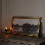 Lake in Quiet Stillness Framed Picture