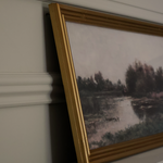 Lake in Quiet Stillness Framed Picture