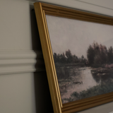 Lake in Quiet Stillness Framed Picture