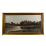 Lake in Quiet Stillness Framed Picture