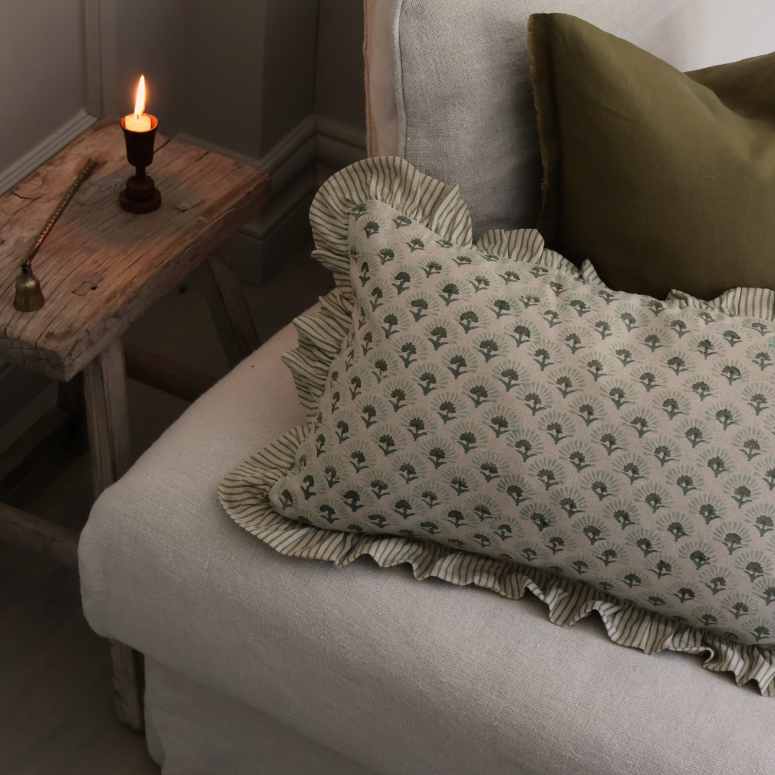 Laurent BlocK Print Cushion