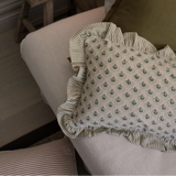 Laurent Block Print Cushion