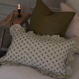 Laurent Block Print Cushion