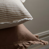 Light Brown Stripe Cushion