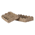 LilaScallop Trays (Set of 2)