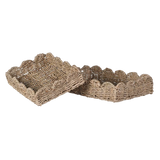 LilaScallop Trays (Set of 2)