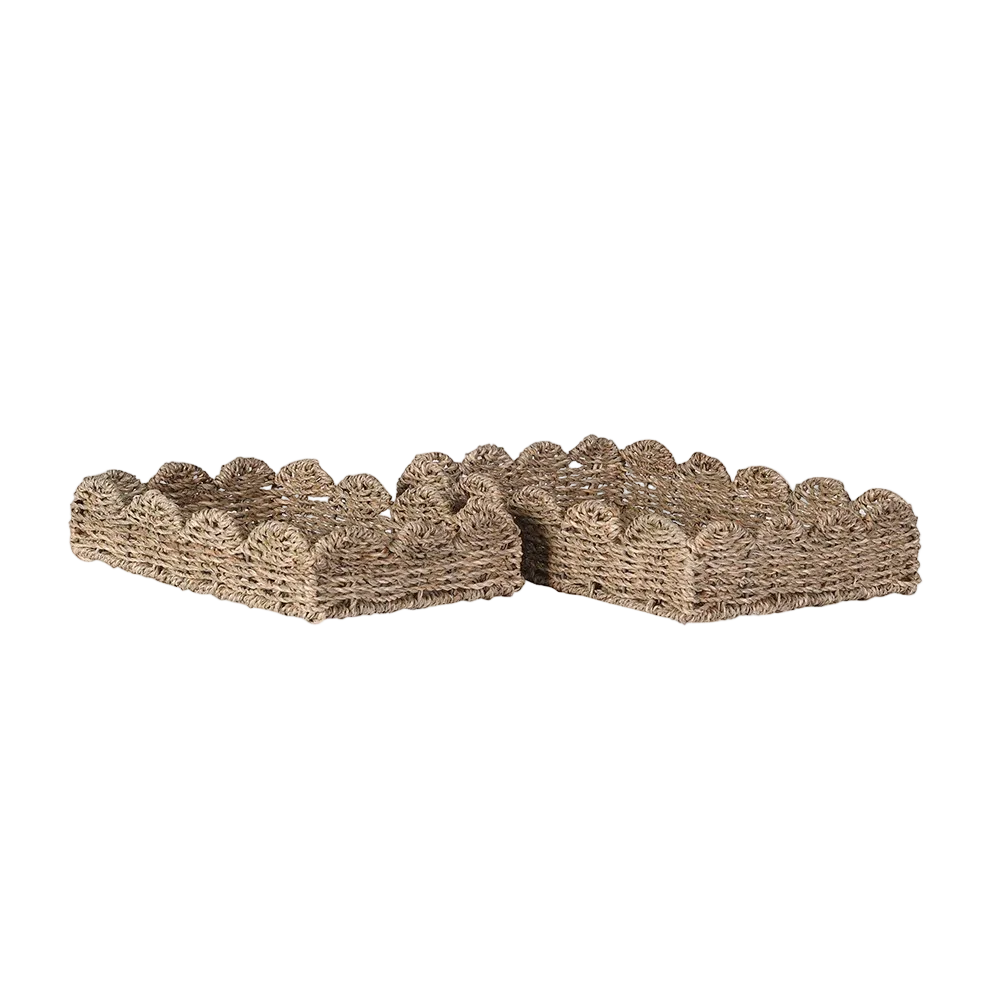 Lila ScallopTrays (Set of 2)